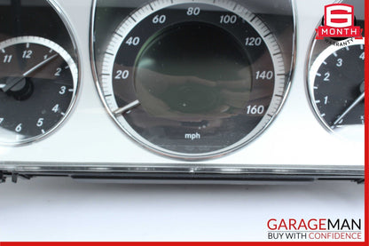 10-13 Mercedes W212 E350 Speedometer Odometer Instrument Cluster Gauge