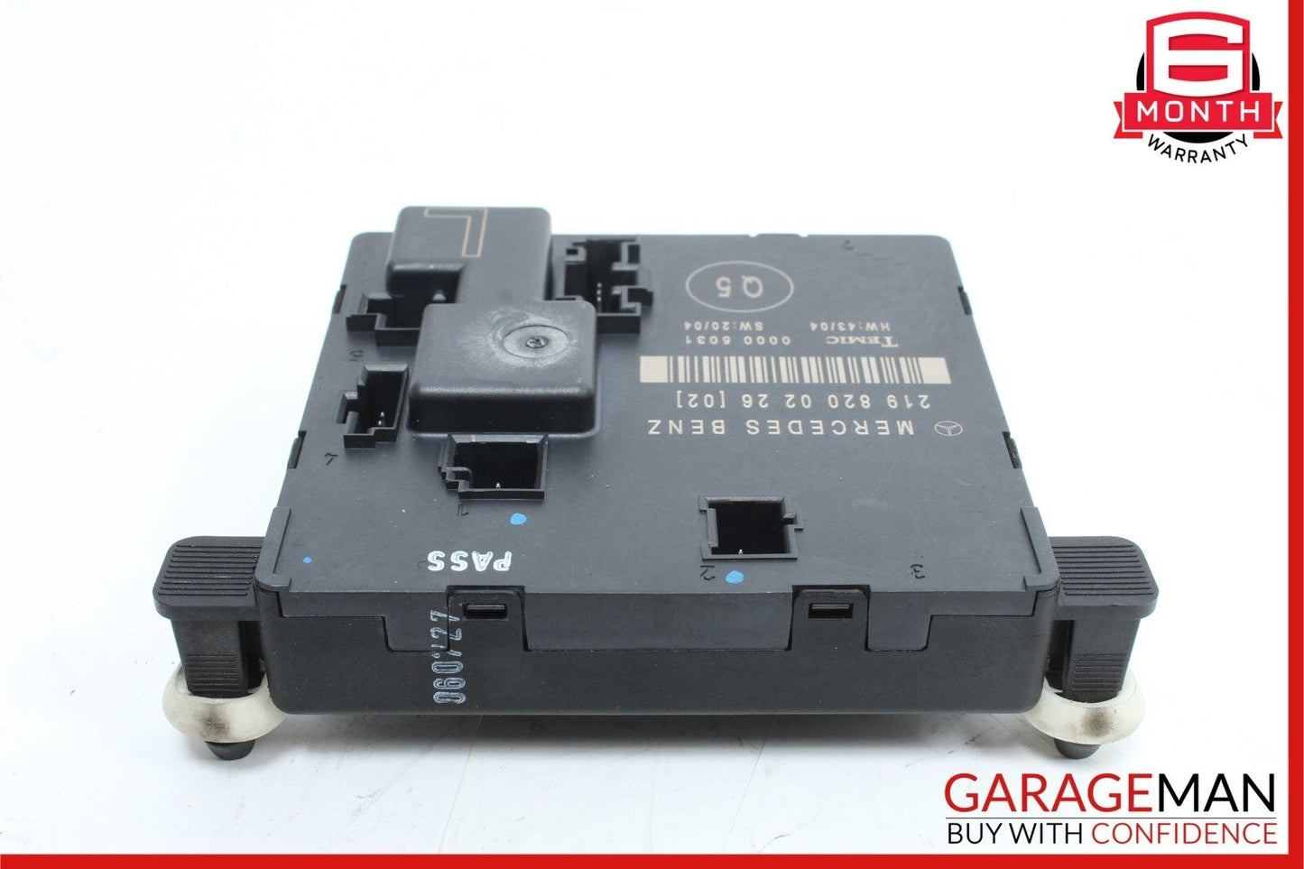 06-11 Mercedes W219 CLS550 Rear Left Side Door Control Module 2198200226 OEM