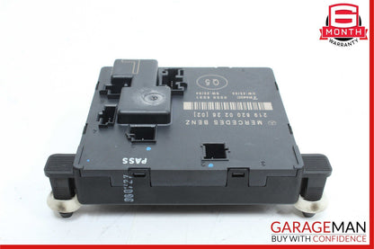 06-11 Mercedes W219 CLS550 Rear Left Side Door Control Module 2198200226 OEM
