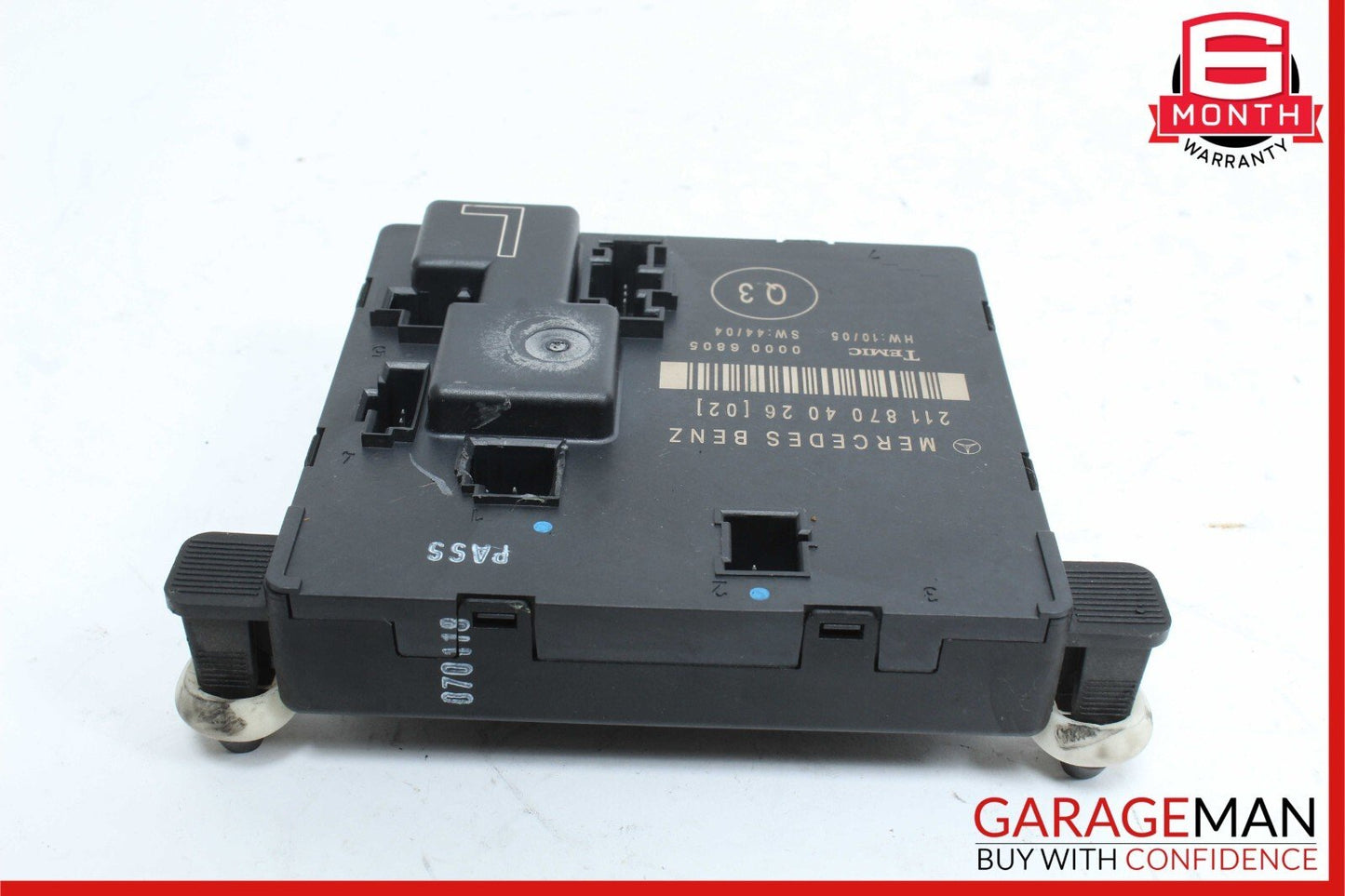 03-09 Mercedes W211 E320 E350 E63 AMG Rear Left Side Door Controller Module Unit
