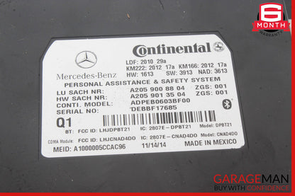 15-19 Mercedes W205 C300 Communication Voice Control Module 2059008804 OEM