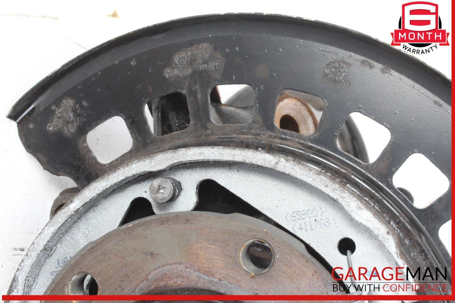 03-10 Porsche Cayenne 955 957 Rear Left Wheel Spindle Knuckle Hub Bearing OEM