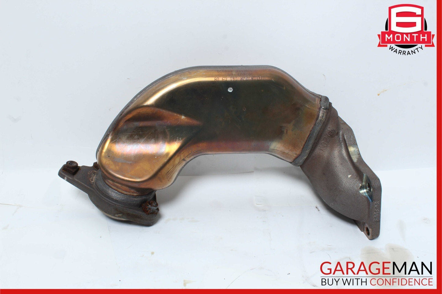 12-18 Mercedes W212 E550 CLS550 4.6L Left Exhaust Pipe Adapter 2781400908 OEM