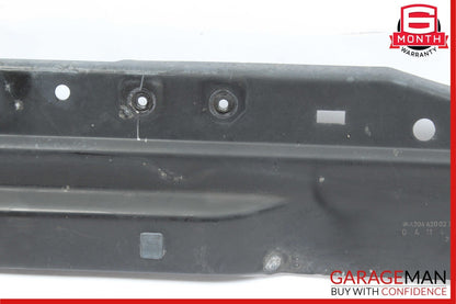 08-14 Mercedes W204 C300 C250 C280 Upper Radiator Core Support Bar Black OEM
