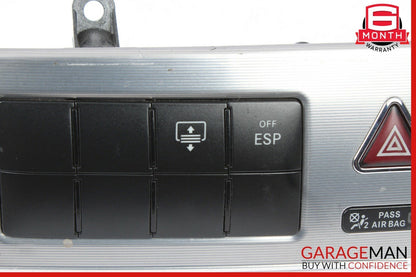 05-07 Mercedes W203 C230 C350 Dash Hazard Door Lock ESP Control Switch Module