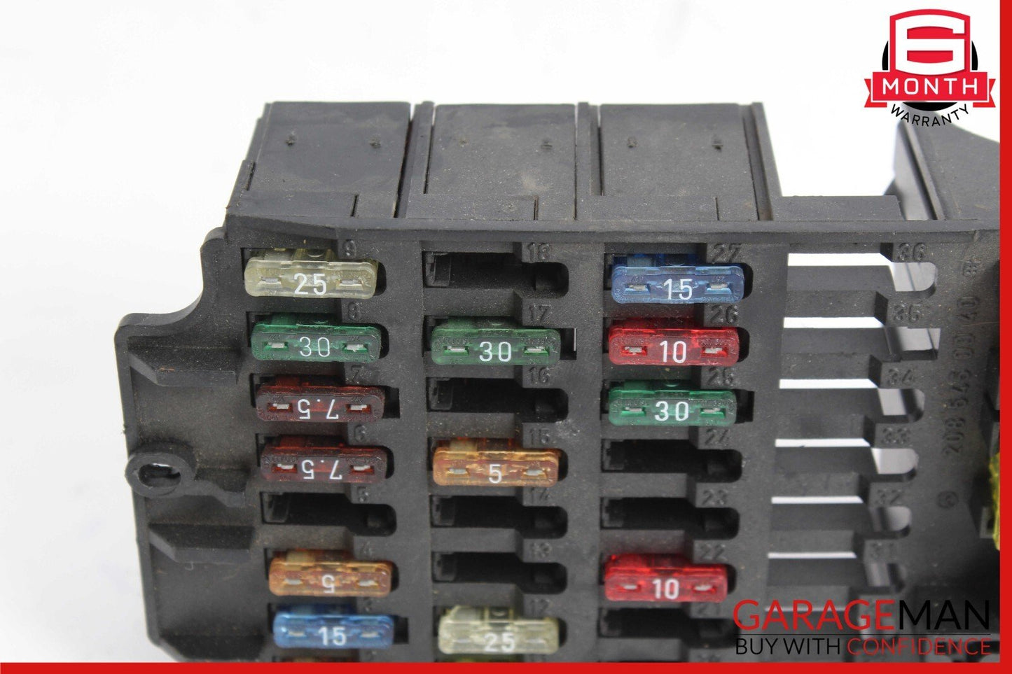 98-03 Mercedes CLK55 AMG E430 C280 Left Fuse Relay Junction Box Module Assembly