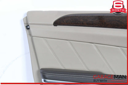13-16 Mercedes X166 GL450 GL350 Front Left Side Interior Door Panel Assy OEM