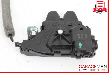 08-17 Mercedes C300 E350 Trunk Lid Latch Lock Actuator w/ Cylinder Lock Latch