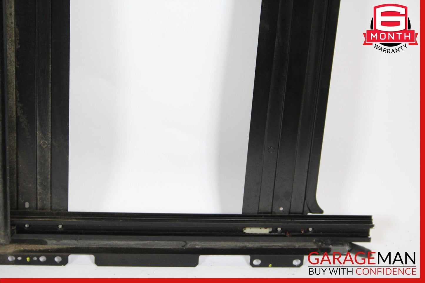 03-13 Maserati Quattroporte M139 Sunroof Guide Rail Frame Glass Track w/ Shade