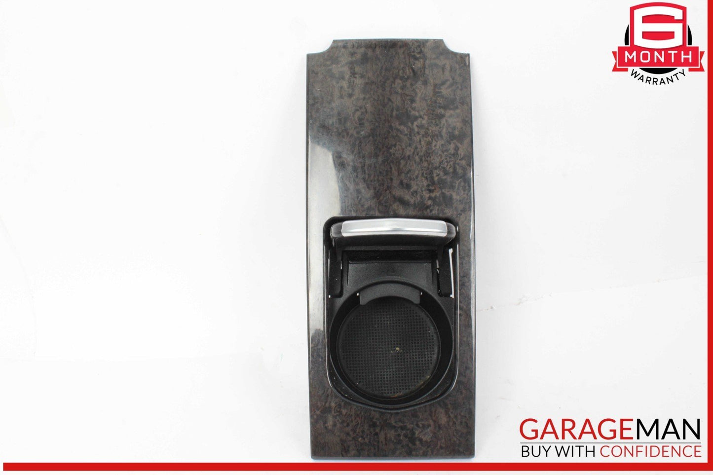 10-16 Porsche Panamera 970 Rear Ash Tray Ashtray Cup Holder Trim Wood OEM