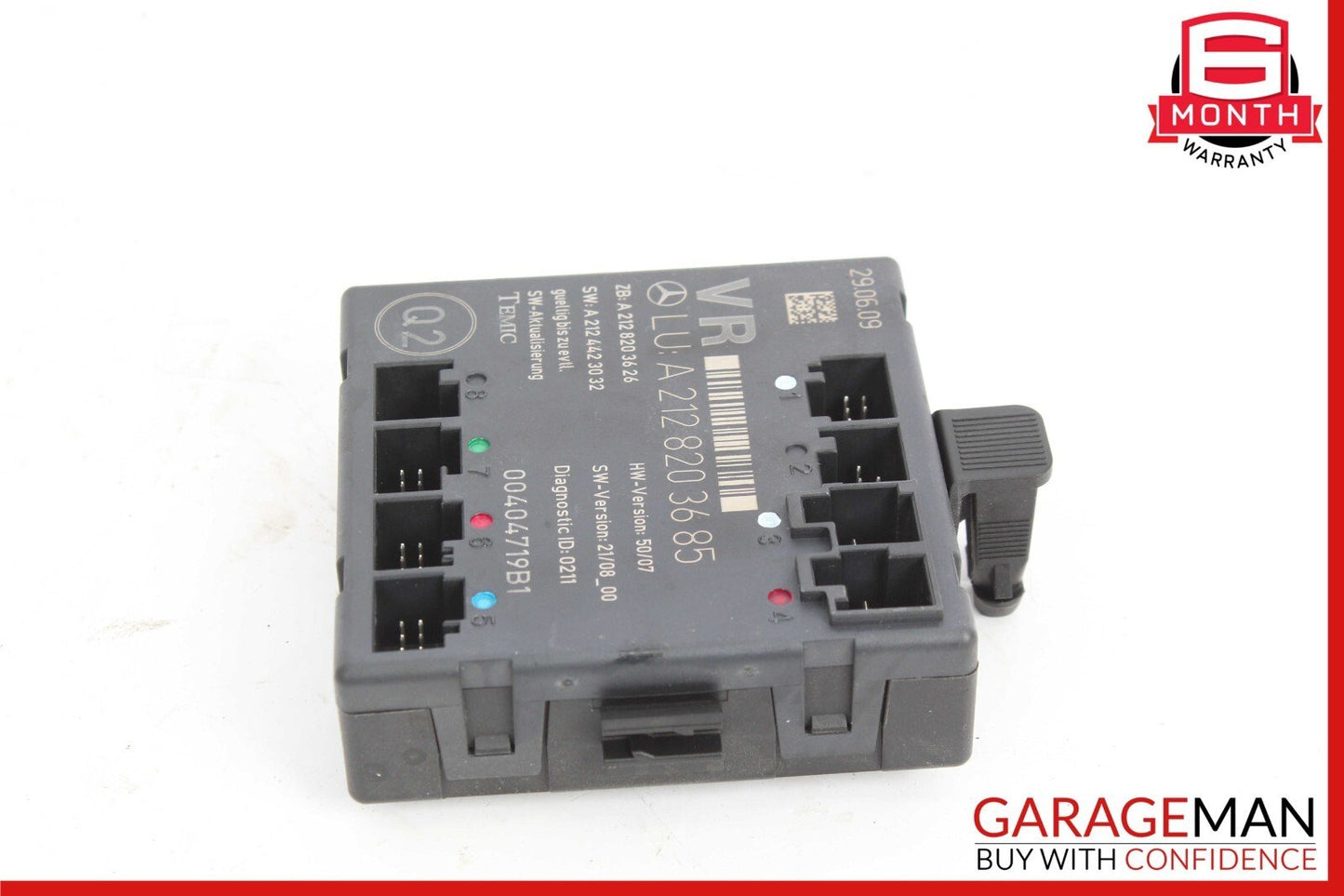 08-18 Mercedes W212 E350 C300 E400 Front Right Side Door Control Module OEM