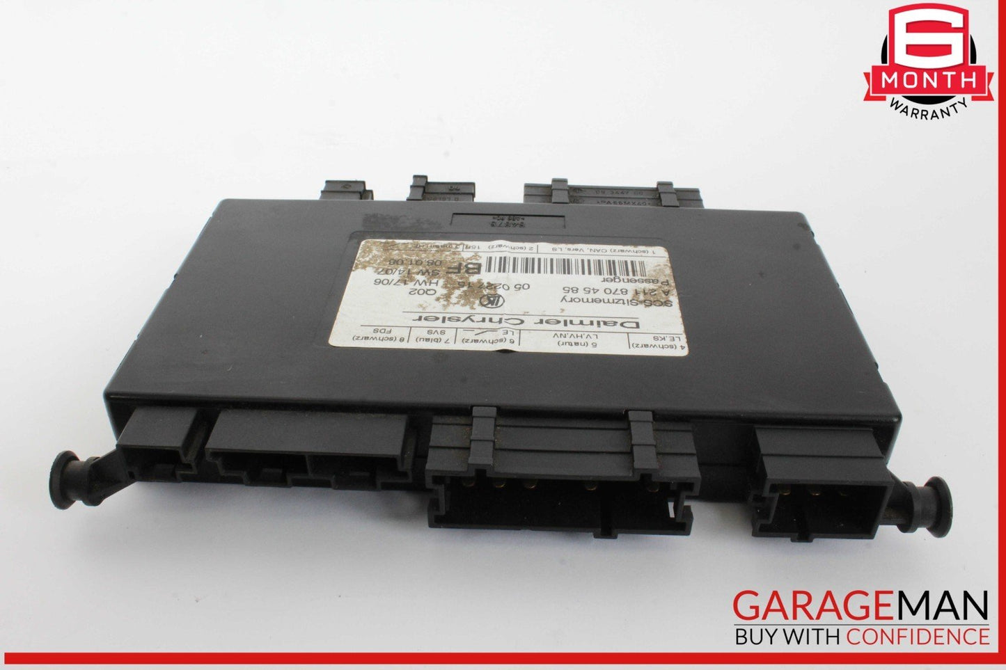 03-12 Mercedes X164 GL550 E550 ML350 Front Right Seat Control Module OEM