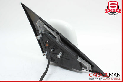 10-11 Mercedes W204 C300 Front Left Driver Side Rear View Door Mirror White OEM