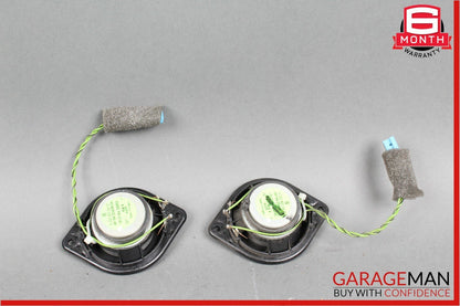 00-06 Mercedes W220 S430 S500 Front Left & Right Under Dash Lower Speaker Set