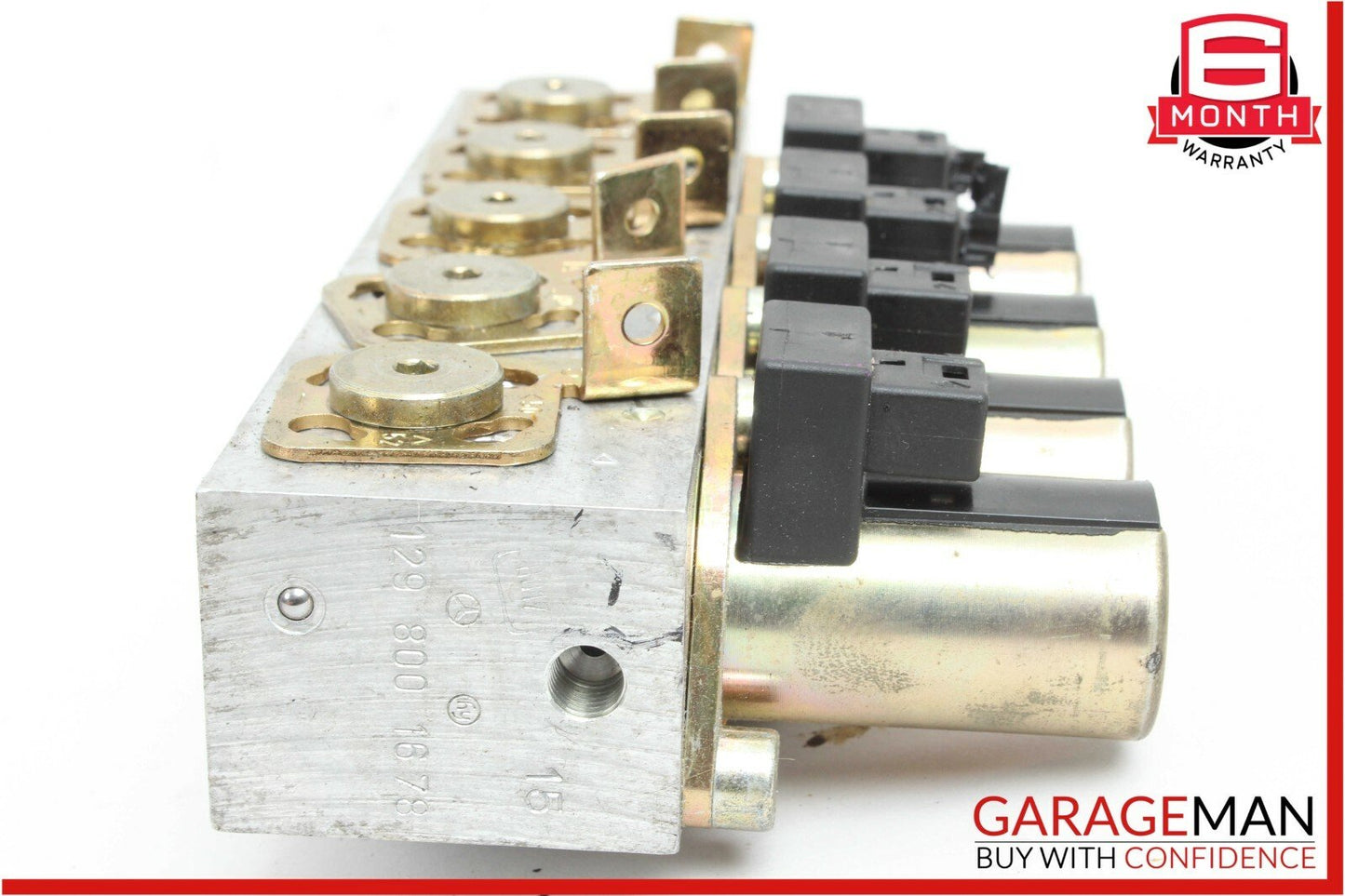 90-02 Mercedes R129 300SL SL500 SL600 Right Top Hydraulic Valve Block Solenoid