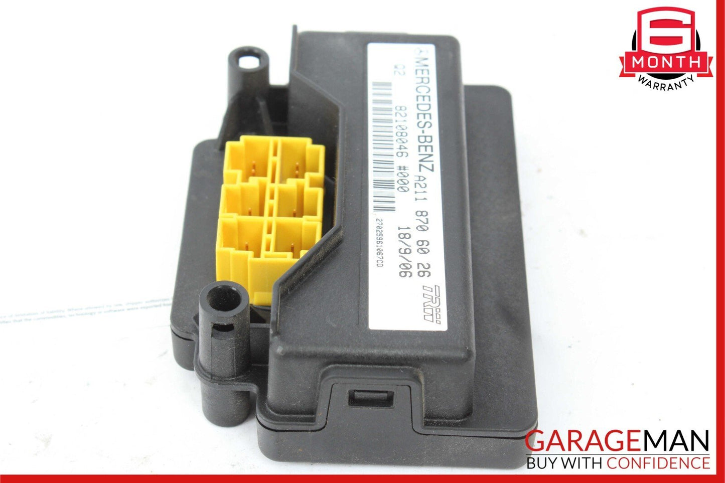 06-09 Mercedes W211 E350 ML350 Front Right Seat Weight Sensor Control Module OEM