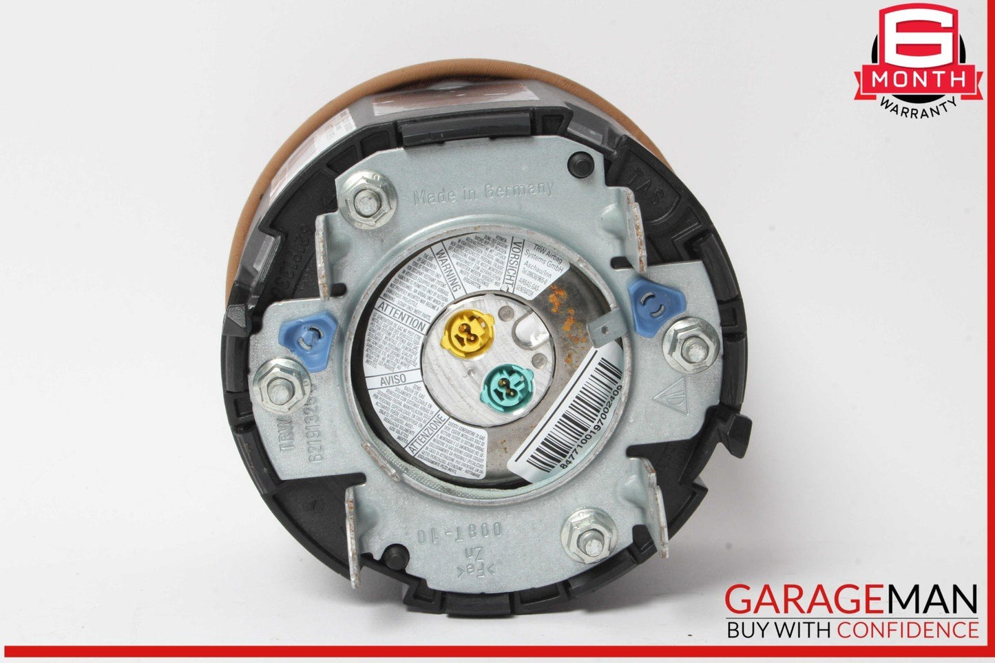 10-16 Porsche Panamera 970 S / Cayenne Steering Wheel Airbag Air Bag Leather OEM