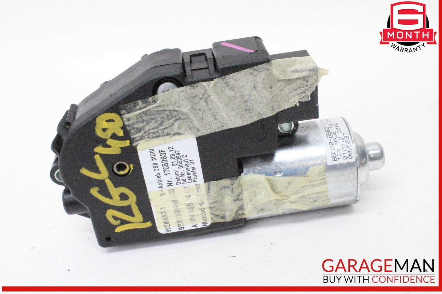 06-13 Mercedes X164 GL450 4MATIC Panoramic Sunroof Sun Roof Motor 1648201442 OEM