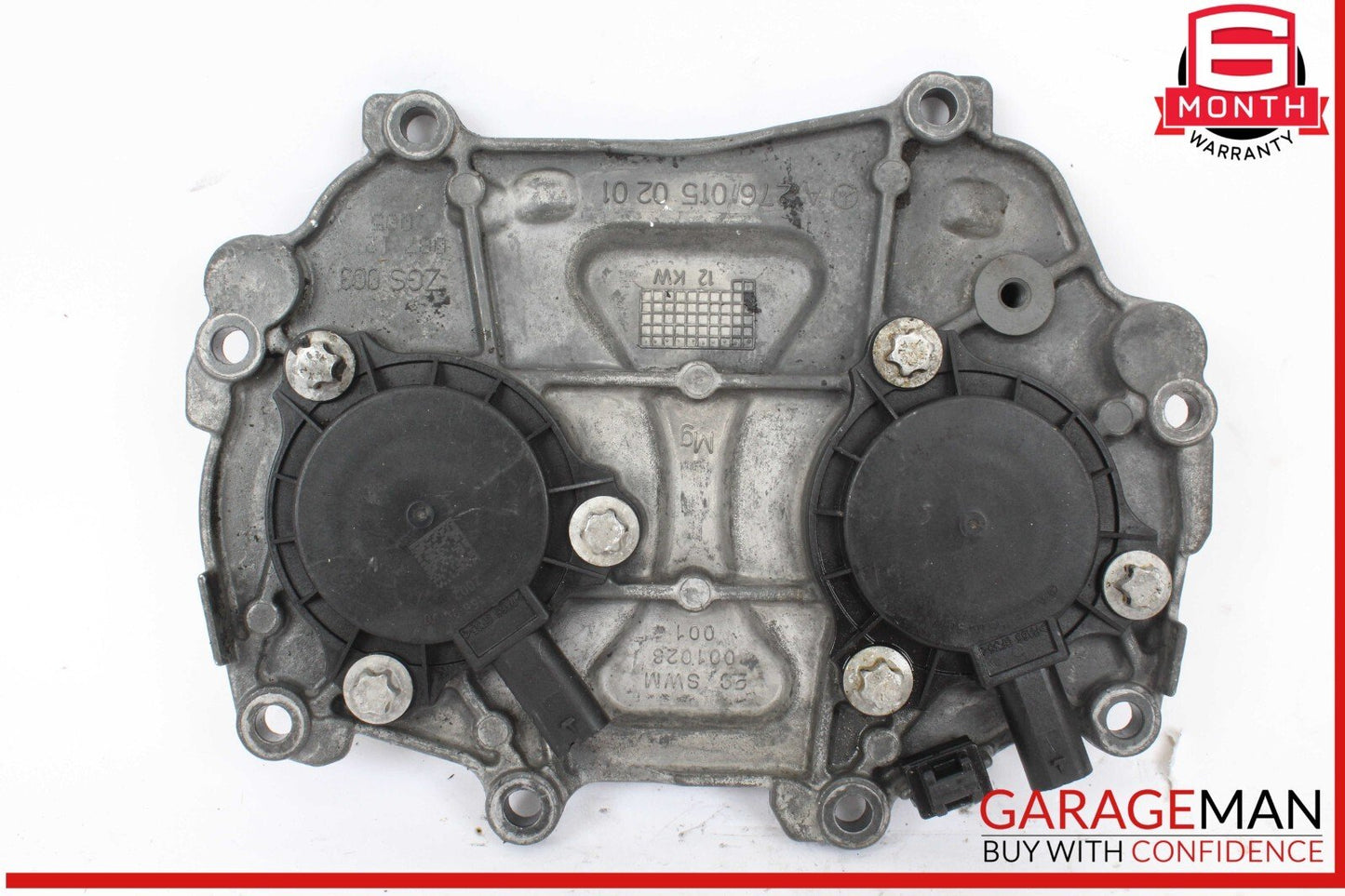12-18 Mercedes W212 E350 Front Left or Right Engine Timing Chain Cover Plate OEM
