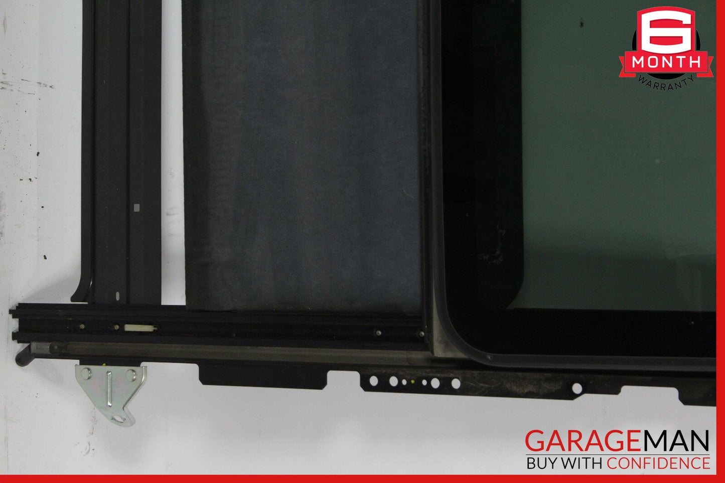 03-13 Maserati Quattroporte M139 Sunroof Guide Rail Frame Glass Track w/ Shade