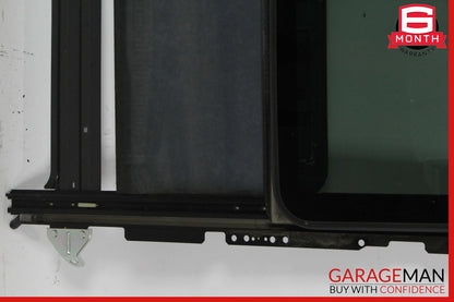 03-13 Maserati Quattroporte M139 Sunroof Guide Rail Frame Glass Track w/ Shade