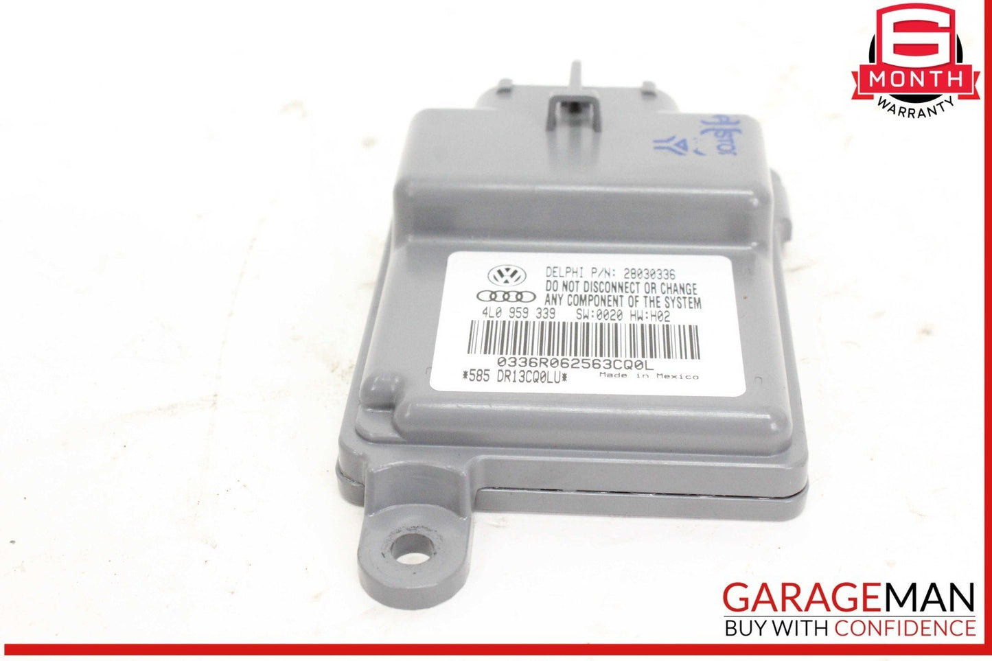 07-09 Audi Q7 Front Right Passenger Side Seat Occupant Detection Control Module