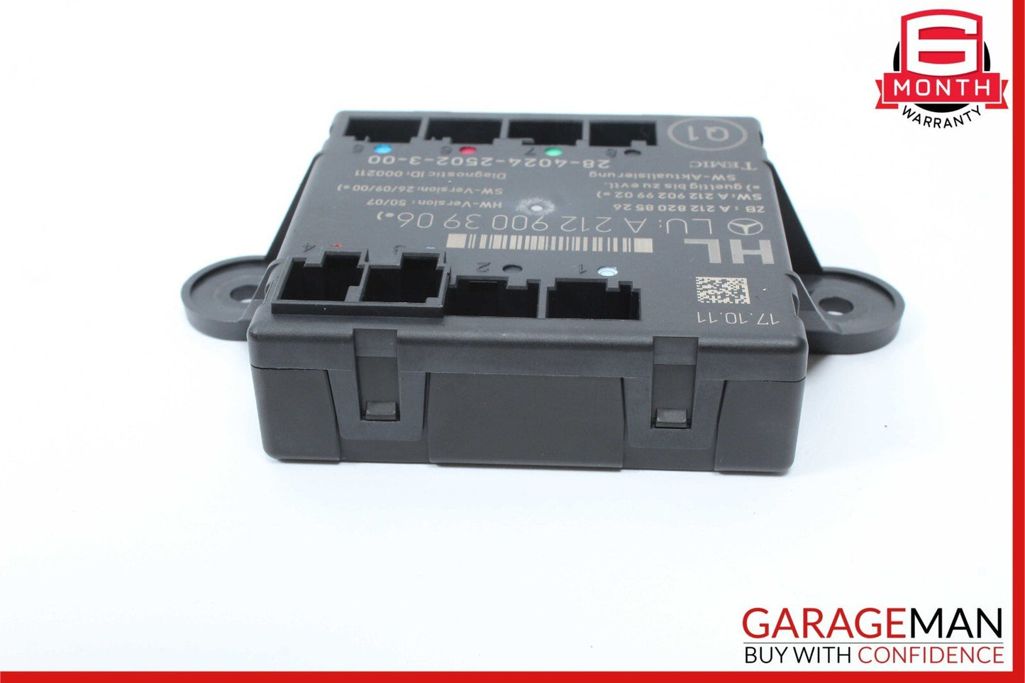 08-14 Mercedes W204 C250 C300 C350 Rear Left Side Door Control Module Unit OEM