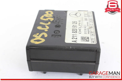 00-12 Mercedes W215 CL500 C230 S430 E320 Anti Theft Alarm Module 2118209126 OEM