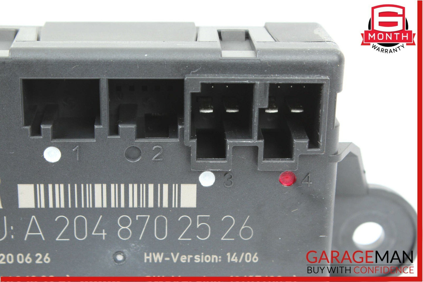 08-14 Mercedes W204 C300 Rear Right Passenger Side Door Controller Module