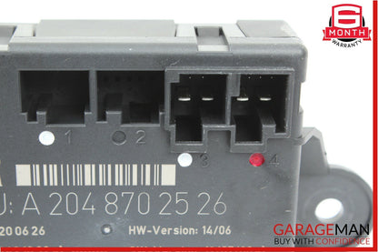 08-14 Mercedes W204 C300 Rear Right Passenger Side Door Controller Module