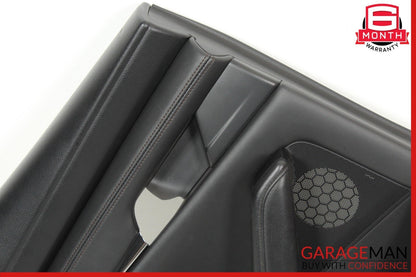 19-23 Mazda 3 Rear Left Driver Side Door Trim Panel Cover Black OEM