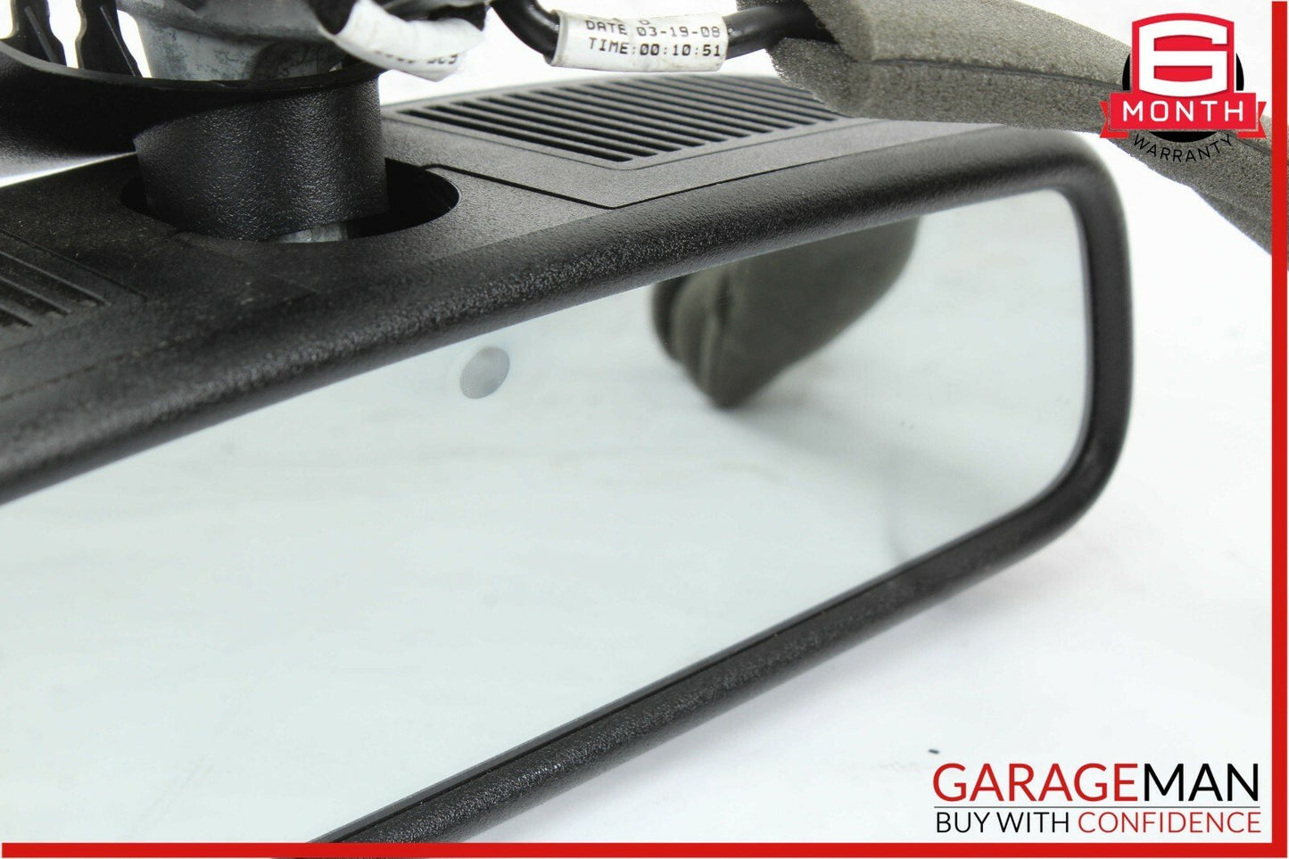 08-14 Mercedes W204 C300 C350 Top Upper Rear View Mirror Assembly Black