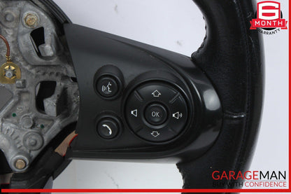 17-24 Mini Cooper S Countryman Front Left Driver Side Steering Wheel Black OEM