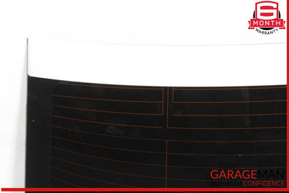 10-17 Mercedes W207 E350 C350 C250 Coupe Rear Windshield Window Glass OEM