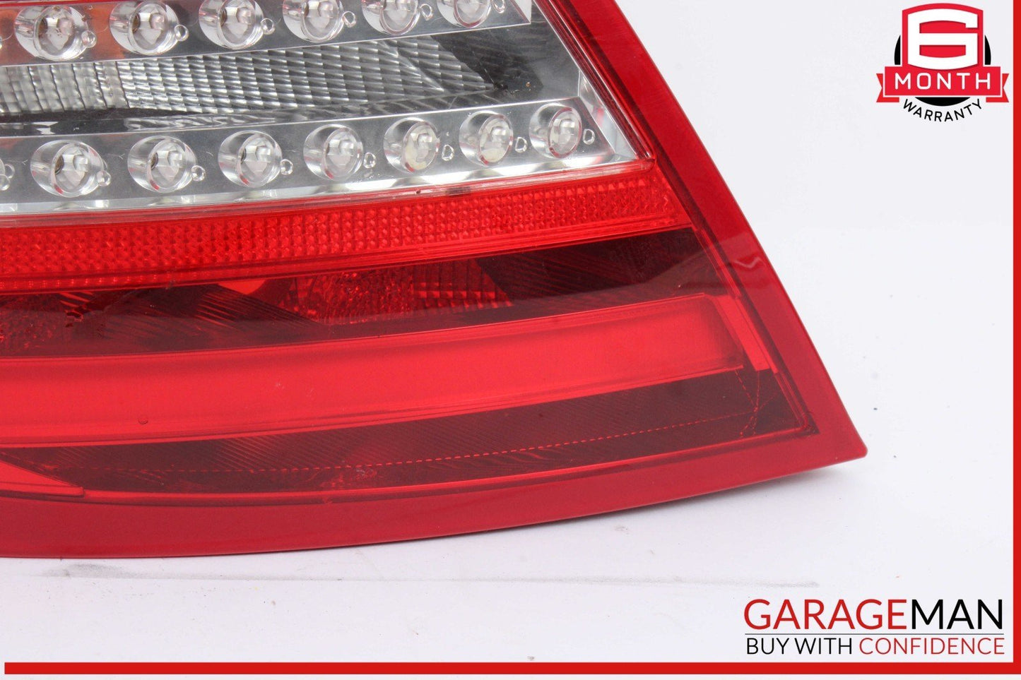 12-14 Mercedes W204 C250 C300 Rear Left Driver Side Tail Light Lamp LED OEM