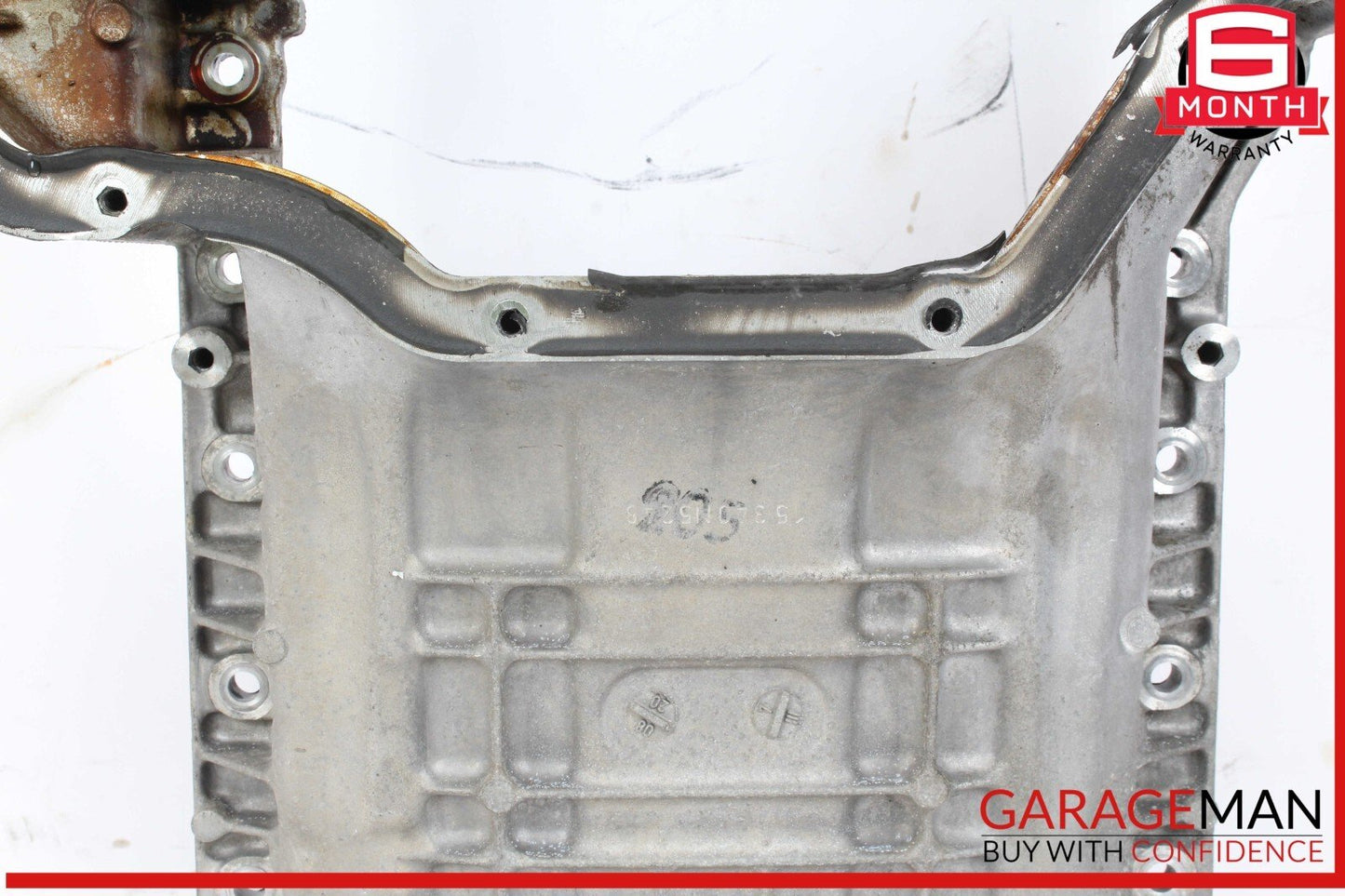 06-13 Mercedes W251 R350 4MATIC Engine Upper Oil Sump Baffle Pan 2720142002 OEM