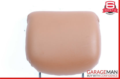 00-02 Mercedes W220 S55 AMG Front Left / Right Seat Headrest Head Rest Brown