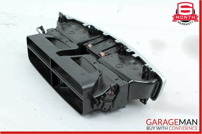 07-13 Mercedes W221 S550 S600 Dashboard Center Dash A/C Air Vent Trim Clock OEM