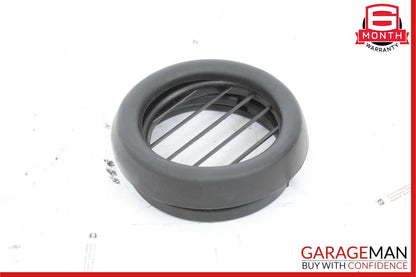 03-10 Porsche Cayenne 955 957 Dashboard A/C Air Vent Round Grille Trim Black OEM
