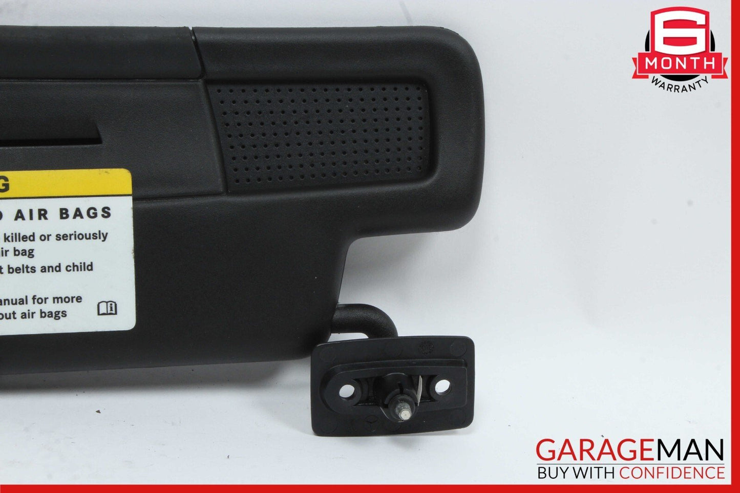 05-11 Mercedes R171 SLK350 Front Right Side Sun Visor Sunvisor Shade Cover Black