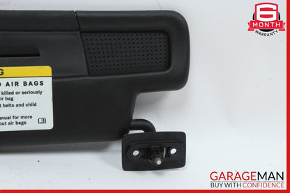 05-11 Mercedes R171 SLK350 Front Right Side Sun Visor Sunvisor Shade Cover Black
