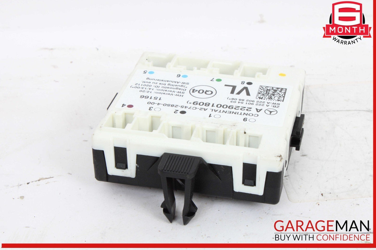 15-23 Mercedes W205 C300 4MATIC Front Left Side Door Control Module Unit OEM