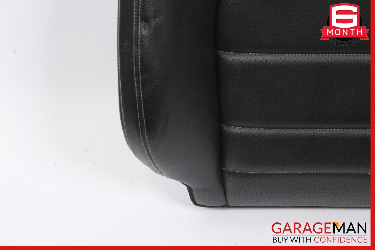 10-17 Mercedes E350 C250 Coupe Front Right Top Upper Seat Cushion Cover Black