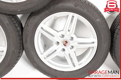 11-18 Porsche Cayenne 958 8.5x19 19" Complete Wheel Tire Rim Set of 4 Pc OEM