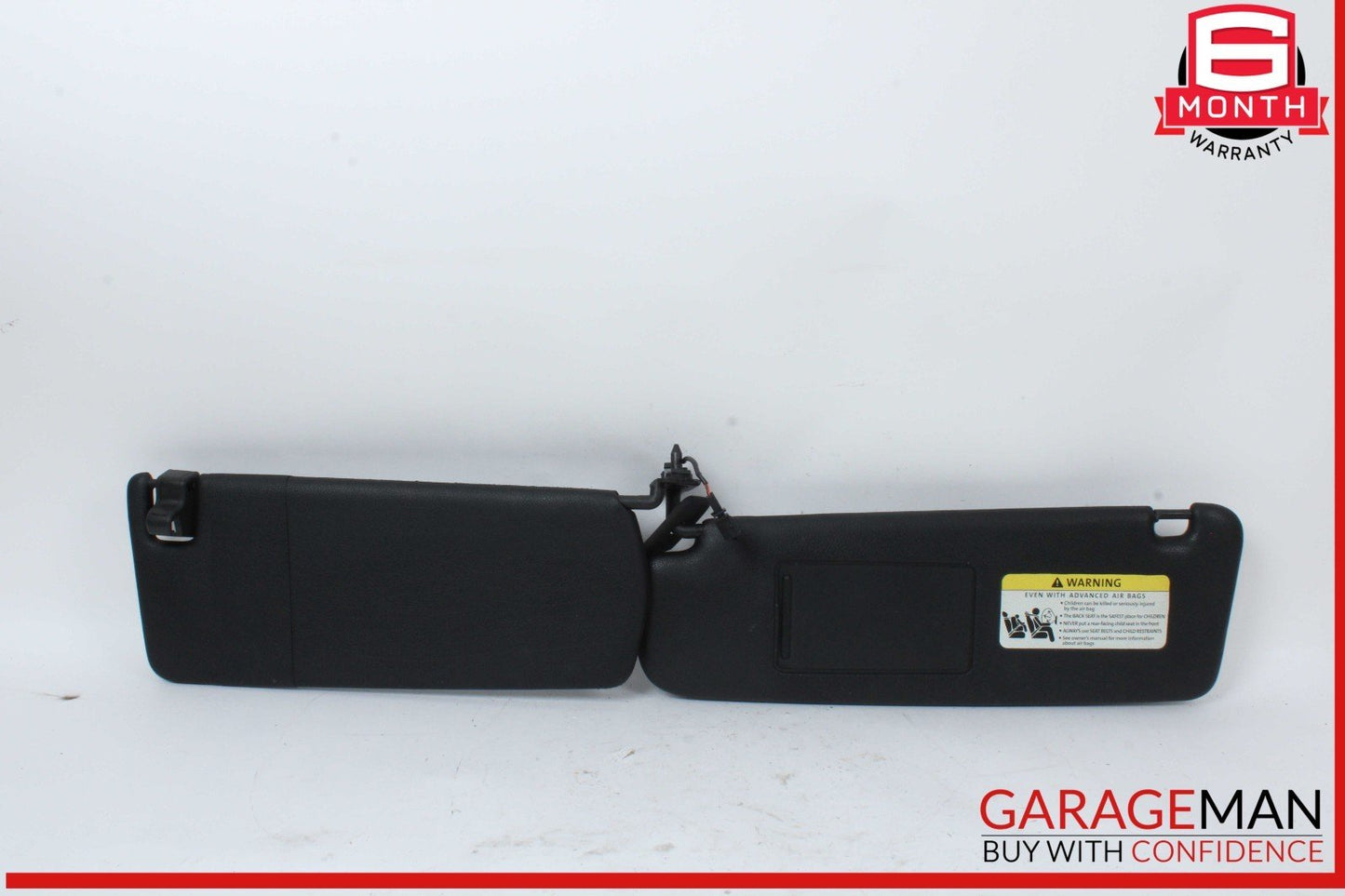 03-10 Porsche Cayenne 955 957 Front Left Side Sunvisor Sun Visor Shade OEM