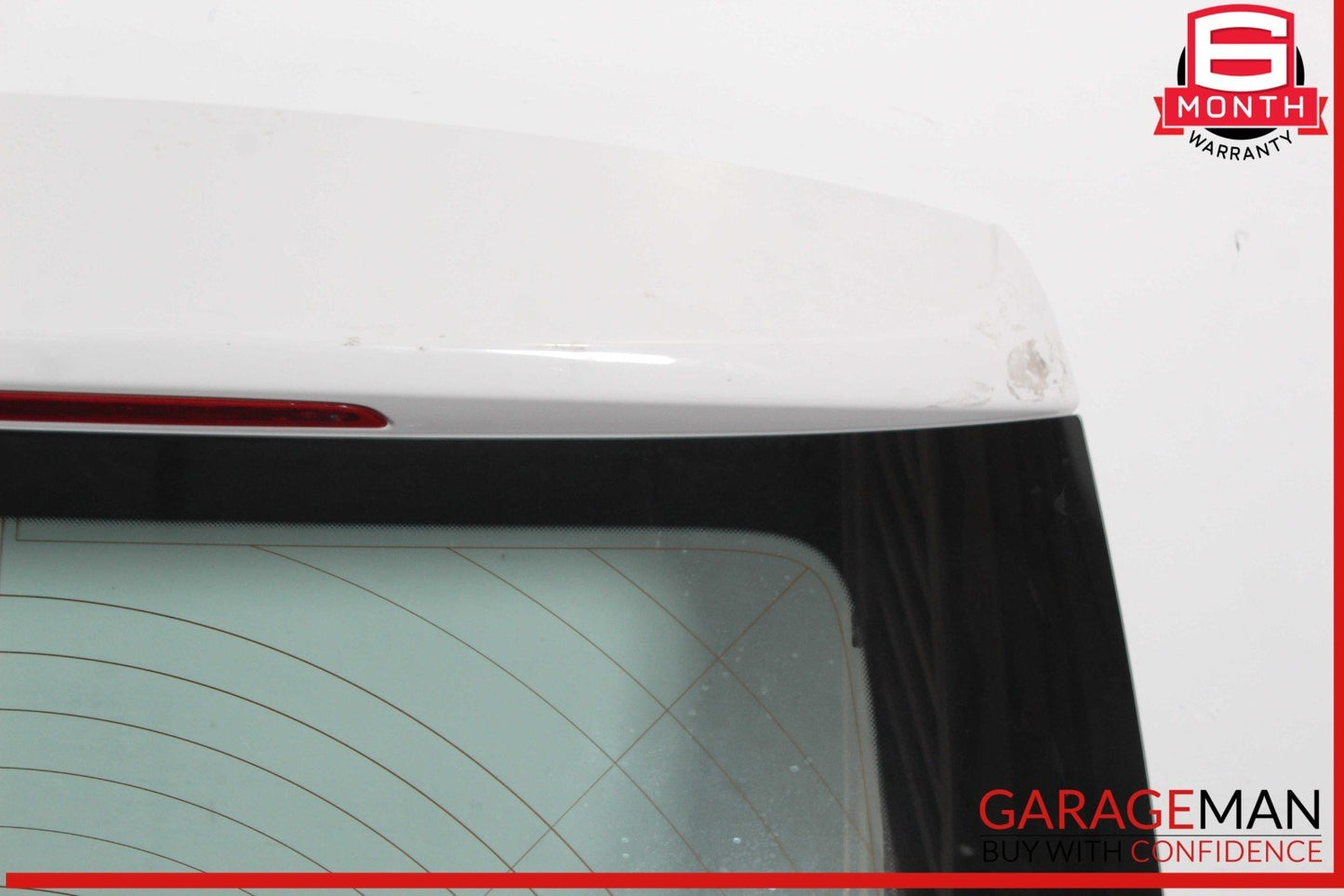 12-15 BMW X1 E84 Trunk Hatch Lid Tailgate Assembly White OEM