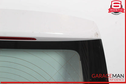 12-15 BMW X1 E84 Trunk Hatch Lid Tailgate Assembly White OEM
