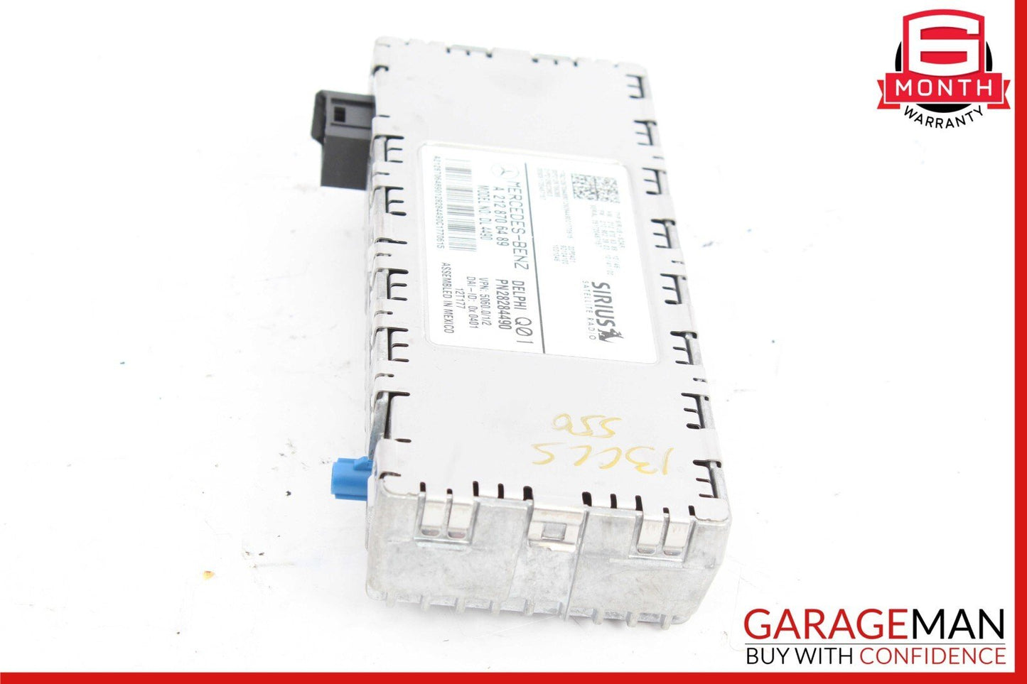 10-17 Mercedes GLK350 E550 E350 Sirius Satellite Radio Receiver Module Unit OEM