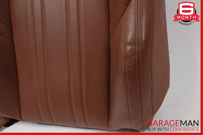 14-17 Maserati Ghibli M157 Front Left Side Top Upper Seat Cushion Cover Brown
