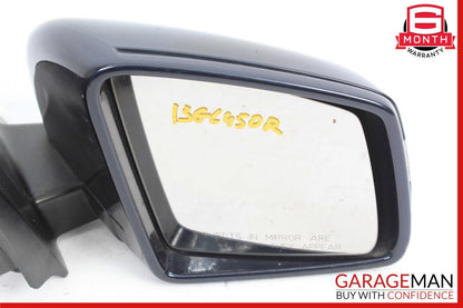 12-16 Mercedes X166 GL450 Front Right Side Mirror Glass Rear View w/ Blind Spot